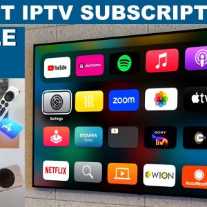 High Quality IPTV Subscription for Apple TV