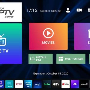 Mega OTT IPTV Subscription and Renewal